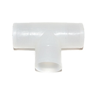 Тройник для соединения круглой трубы (Ø 25 мм, 1,3 мм)