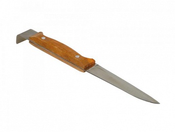 Нож - стамеска шлифованная для пчеловода (295x28x1,6 мм)