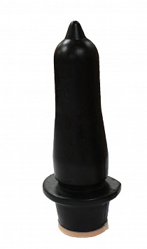 Соска под ведро для выпойки телят (7,5 см, черная)