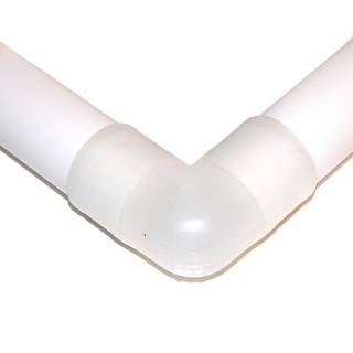 Угол для соединения круглой трубы (Ø 25 мм, 1,3 мм)
