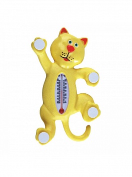 Термометр оконный "Кот", на липучках