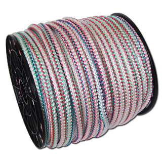 Шнур хозяйственный цветной (Ø 8 мм, 1 метр)