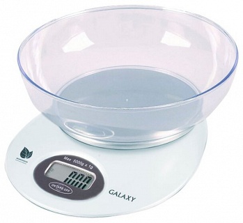 Весы электронные настольные GALAXY GL-2803 (до 5 кг, чаша)