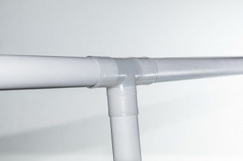 Тройник для соединения круглой трубы (Ø 25 мм, 1,3 мм)