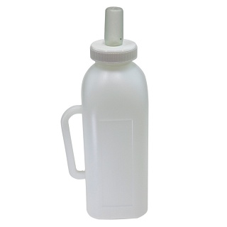 Бутылка для кормления телят 2 л, LSTL XM0313-2, силиконовая соска, ручка