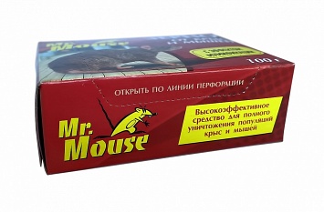 Mr.Mouse (100 гр) Зерновая приманка от грызунов