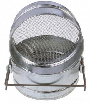 Фильтр для мёда низкий ровный (Ø 150 мм) оцинкованный