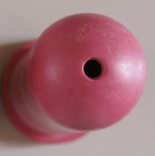Соска для телят (100 мм, красная, О-образное отверстие 4 мм)
