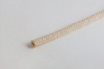 Шнур плетёный (Ø 10 мм, 1 МЕТР, б/с, ХБ, 16 пр.)